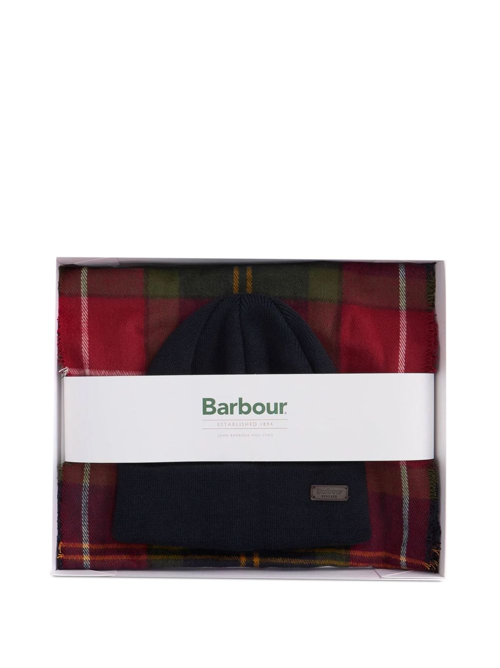 Set Winterberry Tartan MGS0079 TN69 BARBOUR