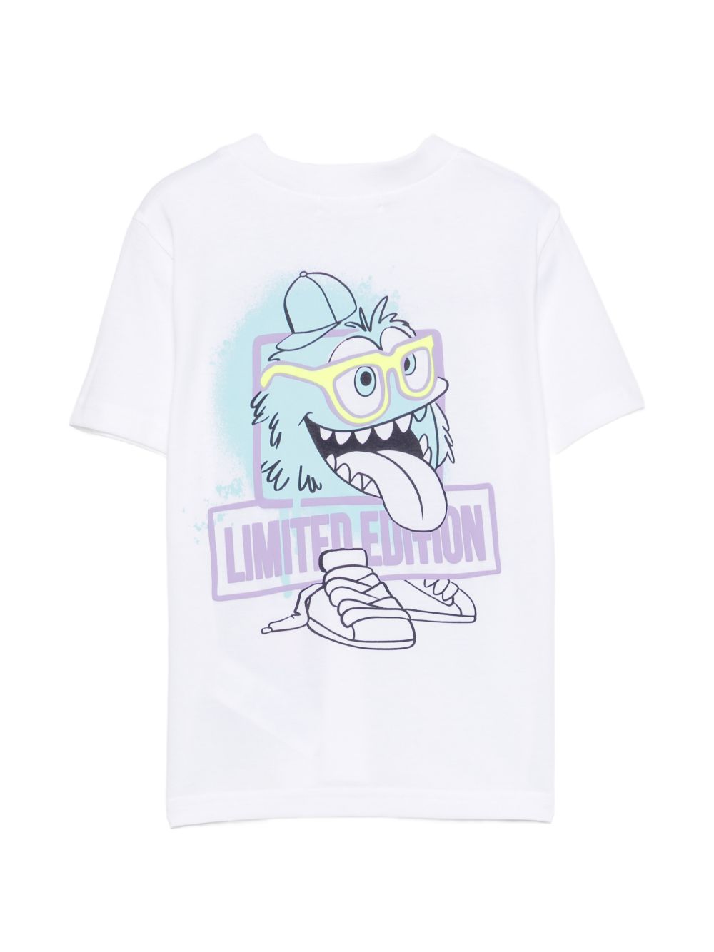 T-shirt in jersey, maniche corte, costina on scollo, illustrazione sul davanti e retro con puff ink. Vestibilità comfort. U22299 10P BILLIE BLUSH KIDS