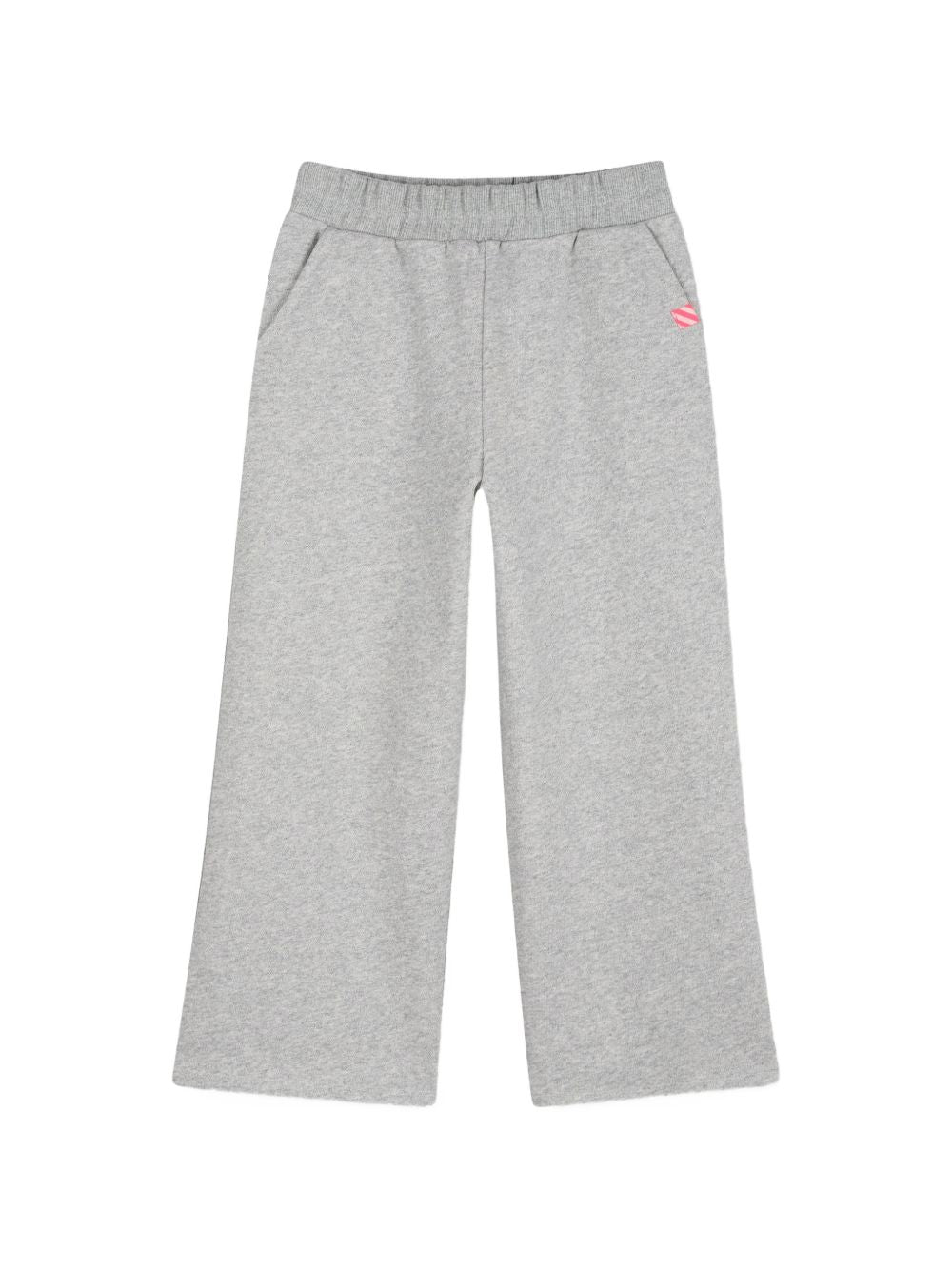 Lucido fleece pantaloni jogging, vita elastica, 2 tasche, woven label at retro, straight fit. U22425 111 BILLIE BLUSH KIDS