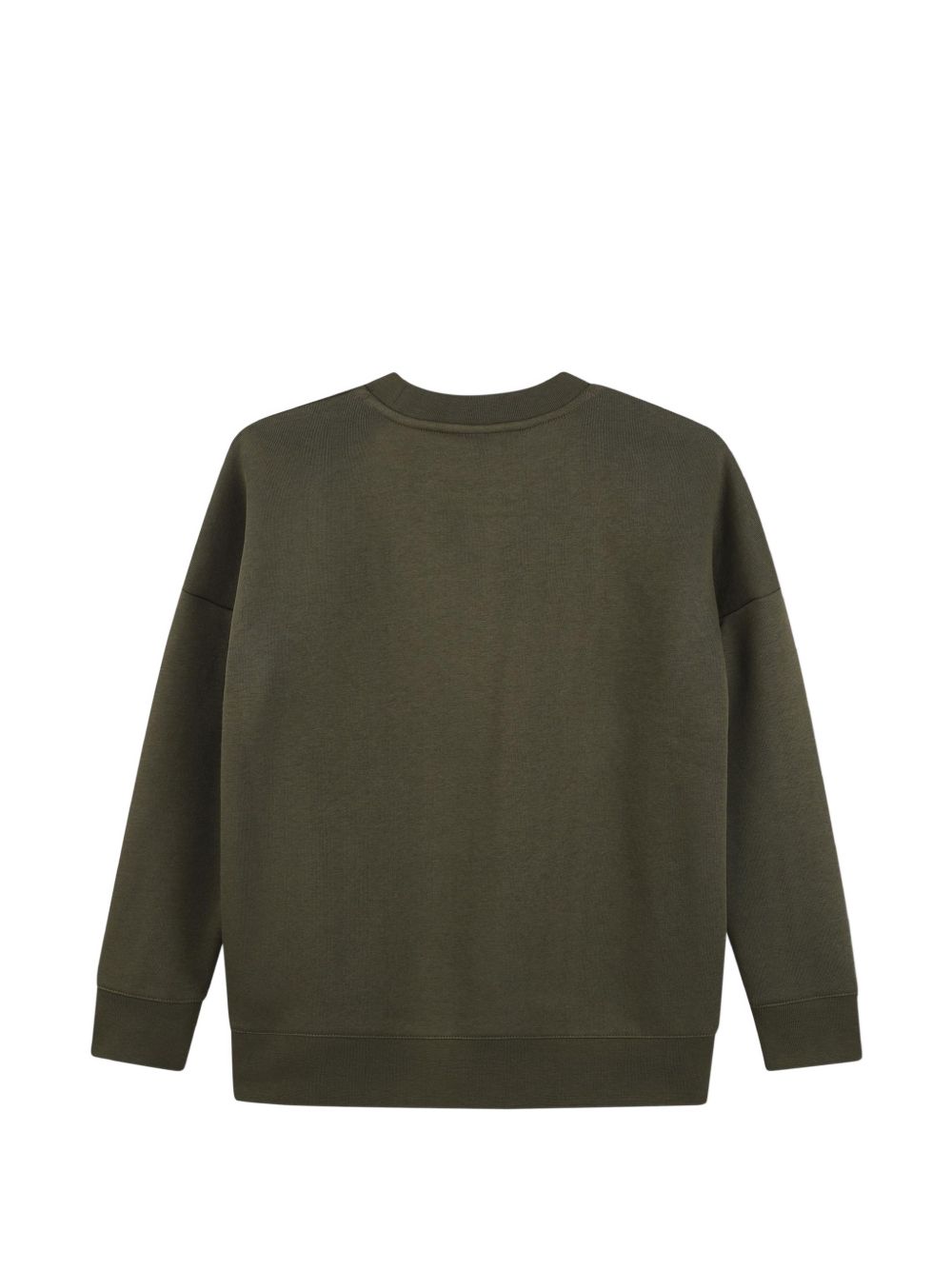 Sweatshirt in fleece, cotton, polyester. Round collar, boss woven label centered on chest. J53394 63D BOSS KIDSWEAR