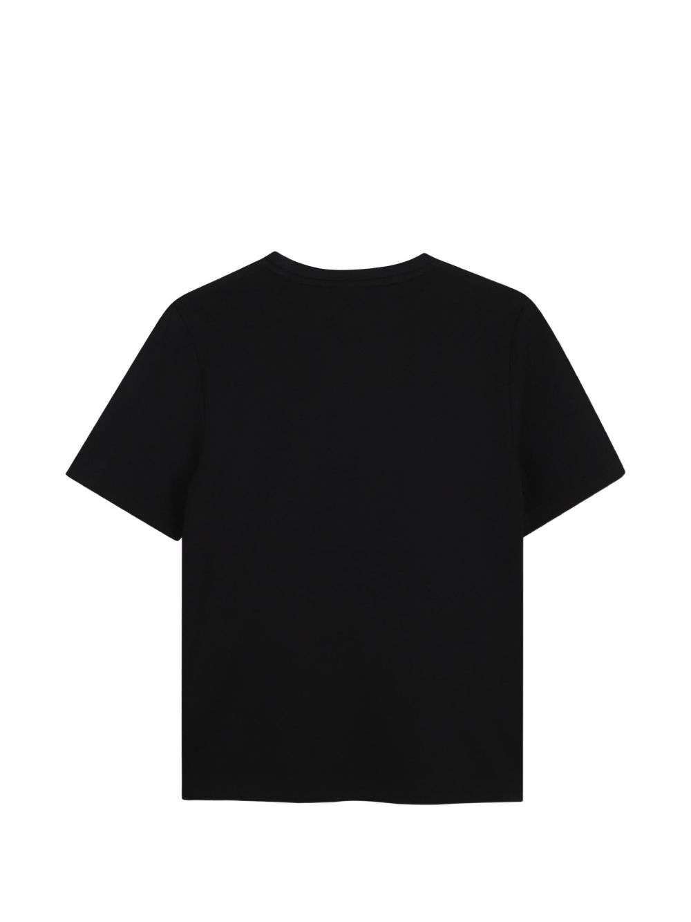Short-sleeved cotton jersey t-shirt. Reworked boss logo centered on chest. J53404 09B BOSS KIDSWEAR