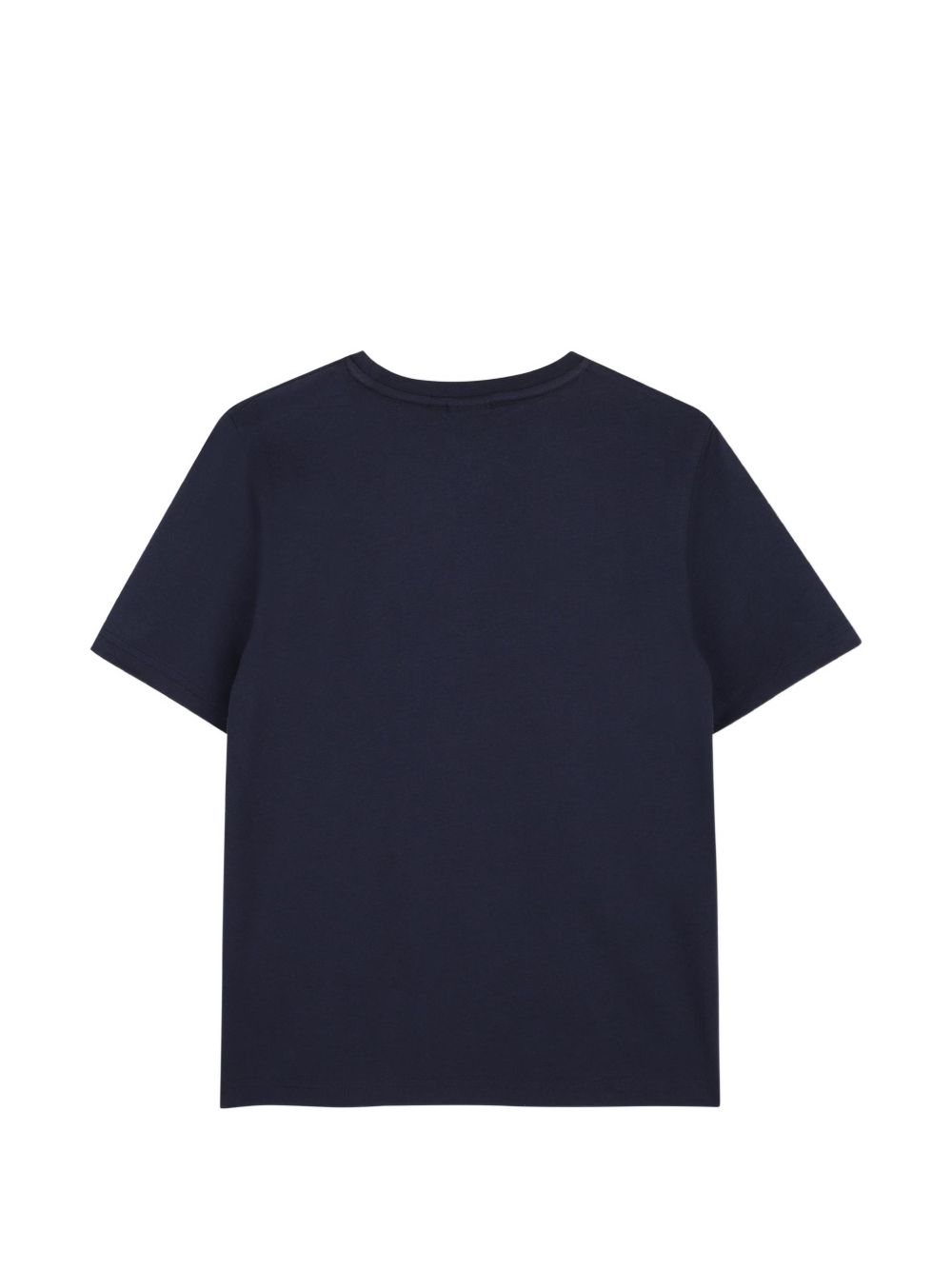 Short-sleeved cotton jersey t-shirt. Reworked boss logo centered on chest. J53404 849 BOSS KIDSWEAR