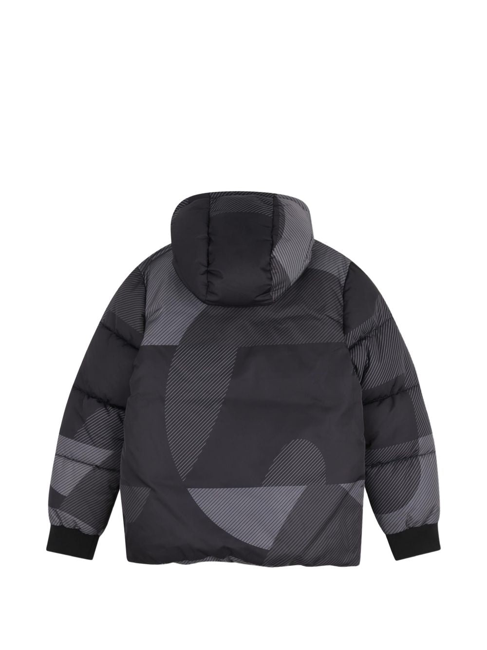 Polyester con cappuccio jacket. Chiusura con zip. Zip tasche/ boss logo sul chest in iconic colors. Full polyester fodera. J53441 09B BOSS KIDSWEAR