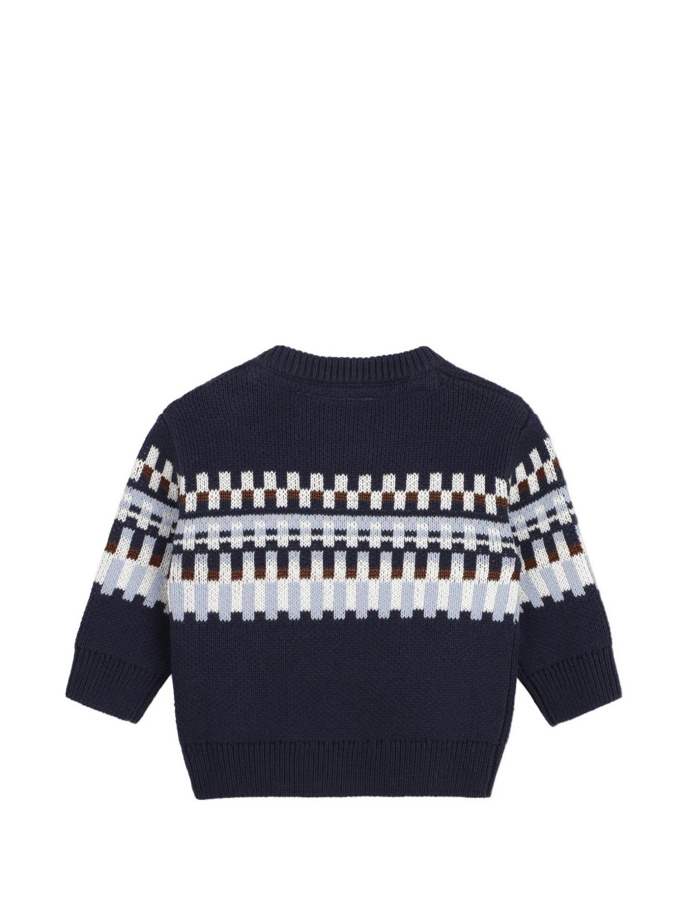 In maglia felpa. Colored ribbing. Tone-on-tone boss badge in hd. Raiser boss. J53487 849 BOSS KIDSWEAR