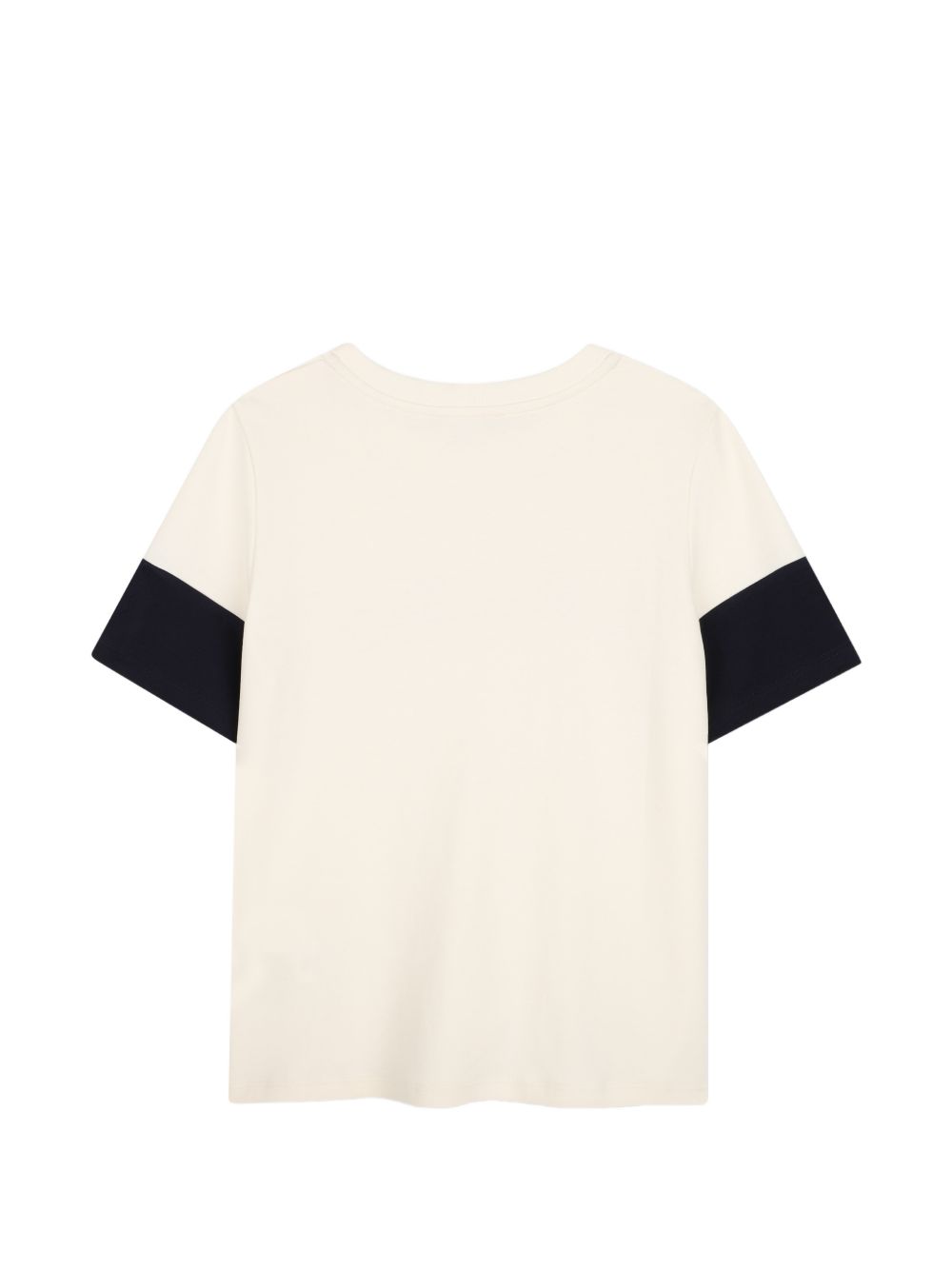 Interlock t-shirt, containing cotton from organic farming, contrasted maniche, ricamato chloé logo on davanti. Mini-me from womenswear. C21306 148 CHLOE KIDS