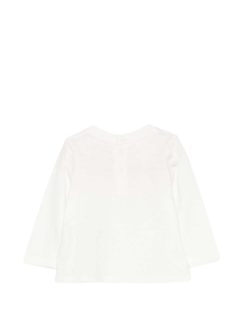 T-shirt in jersey containing cotton from organic farming, chloé logo printed on davanti. C21362 117 CHLOE KIDS