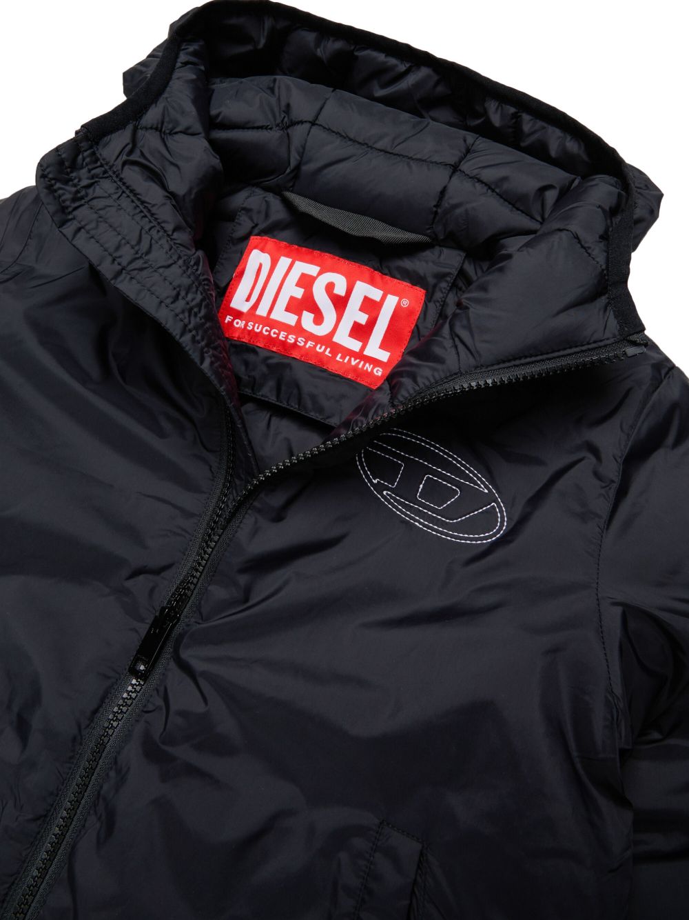 Giubbino Nero J02884KXBVE K900 DIESEL KIDS