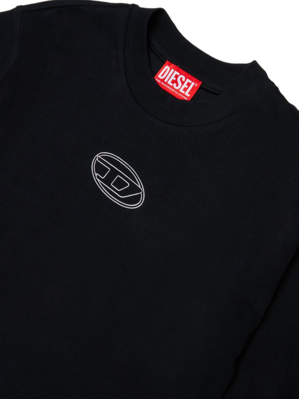 T-shirt Nero J0291800YI9 K900 DIESEL KIDS