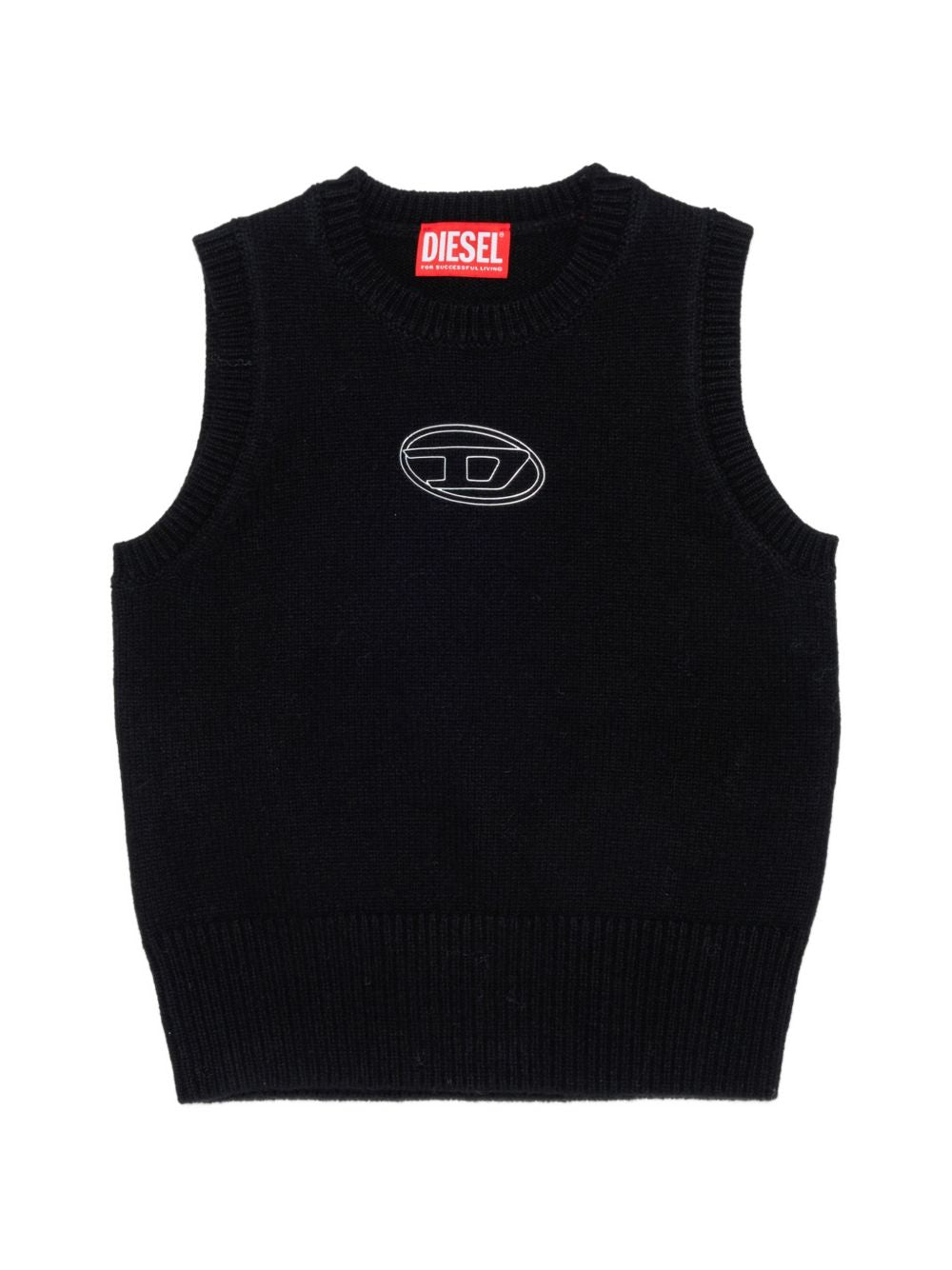 Maglia in Lana Nero J02930KYAYX K900 DIESEL KIDS