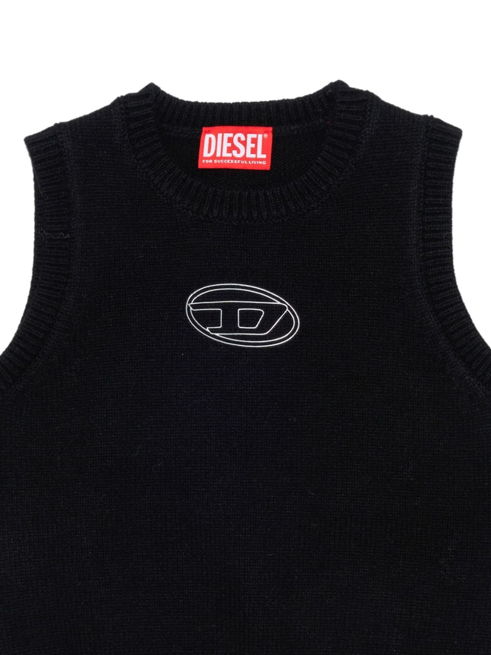 Maglia in Lana Nero J02930KYAYX K900 DIESEL KIDS