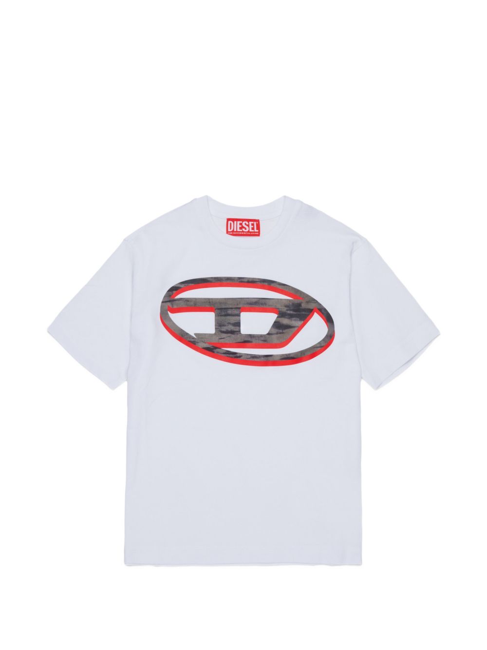 T-shirt Bianco J02969KYA1Y K100 DIESEL KIDS