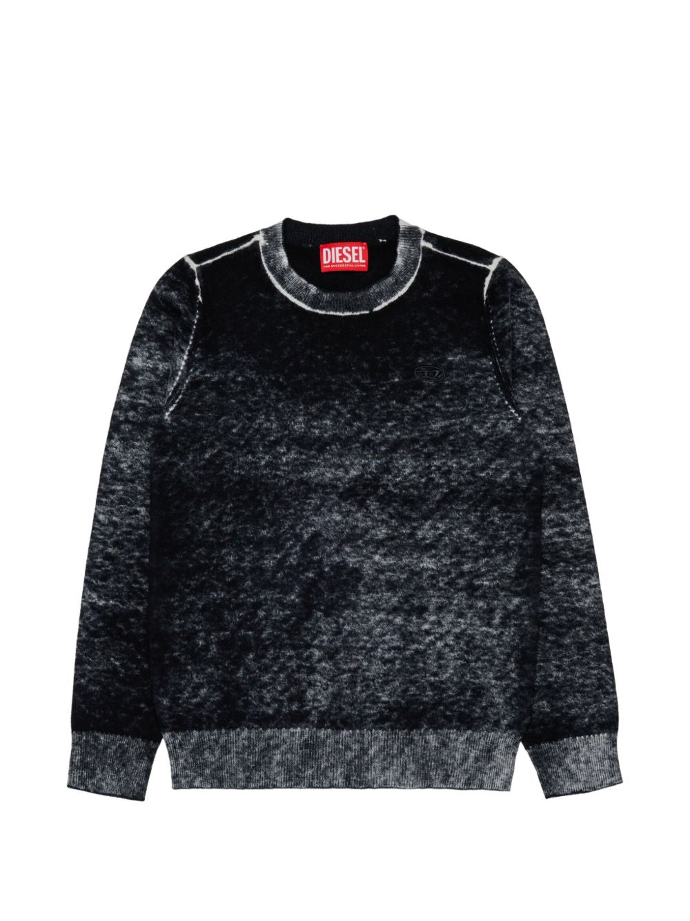Maglione in Lana Nero J02971KYA2X K900 DIESEL KIDS