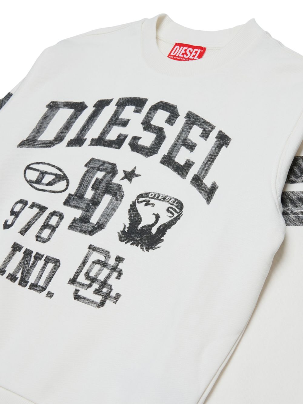 Felpa Bianco J029880GEAD K141 DIESEL KIDS