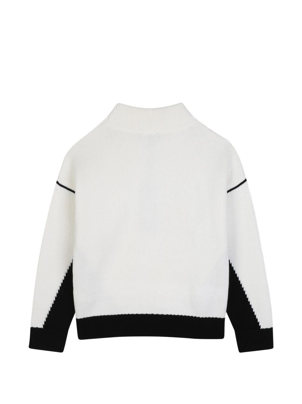 Mini-me felpa con high collar, 70% cotton, 30% polyamide. Dkny illustrazione sul davanti in flocking technic. D62897 N50 DKNY KIDS