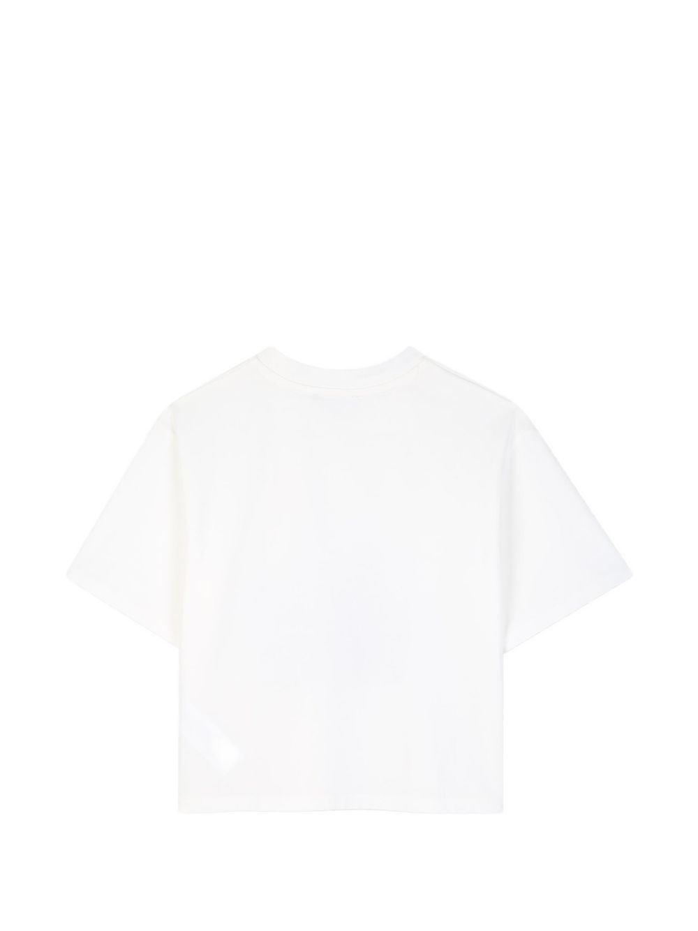 Maniche corte t-shirt in jersey 96% cotton from organic farming e 4% elastane. Printed illustrazione sul davanti con silver 3d dkny logo sul davanti. D62919 117 DKNY KIDS