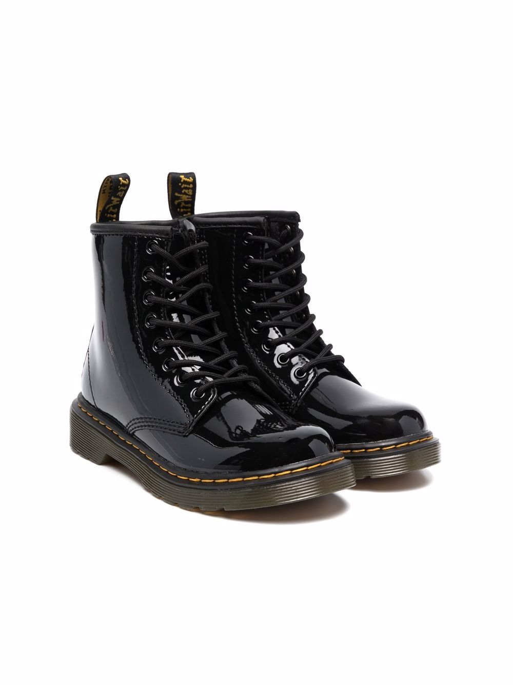 15382003 BLACK DR.MARTENS KIDS