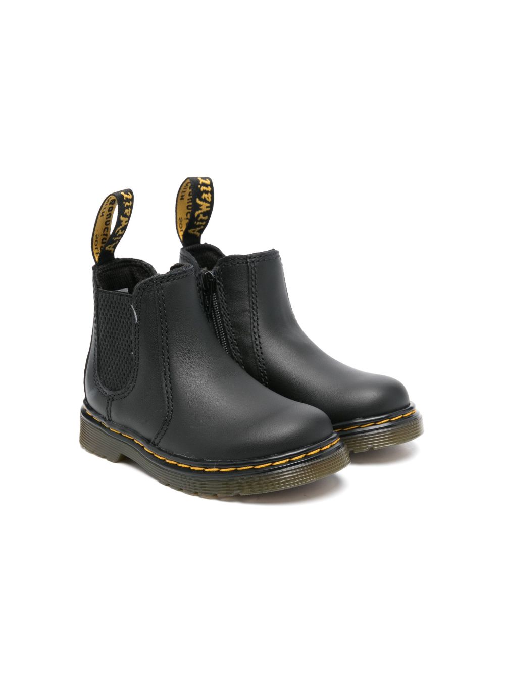 16704001 BLACK DR.MARTENS KIDS