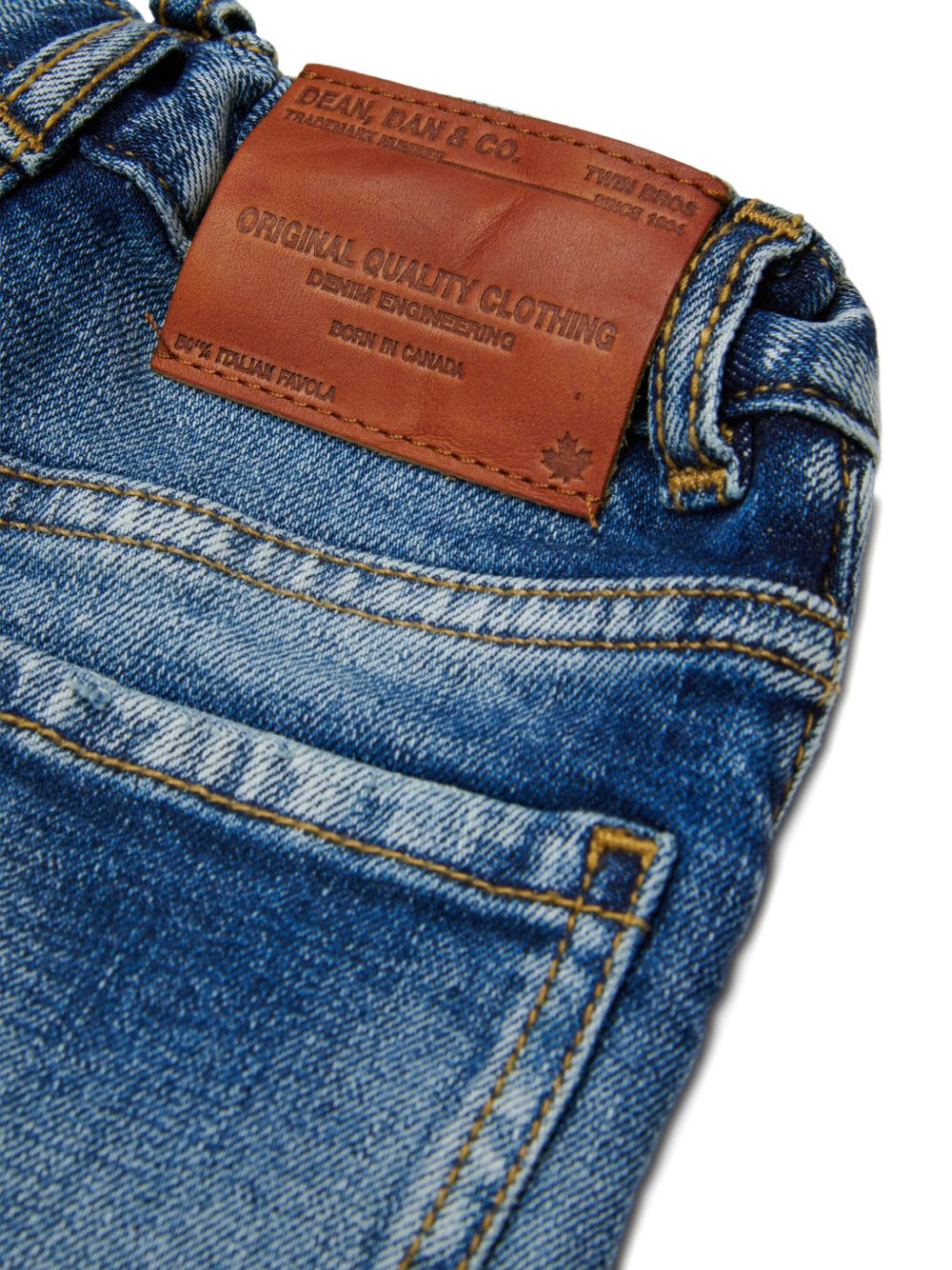 Jeans Blue Denim DQ01TCD0AHR DQ01 DSQUARED KIDS