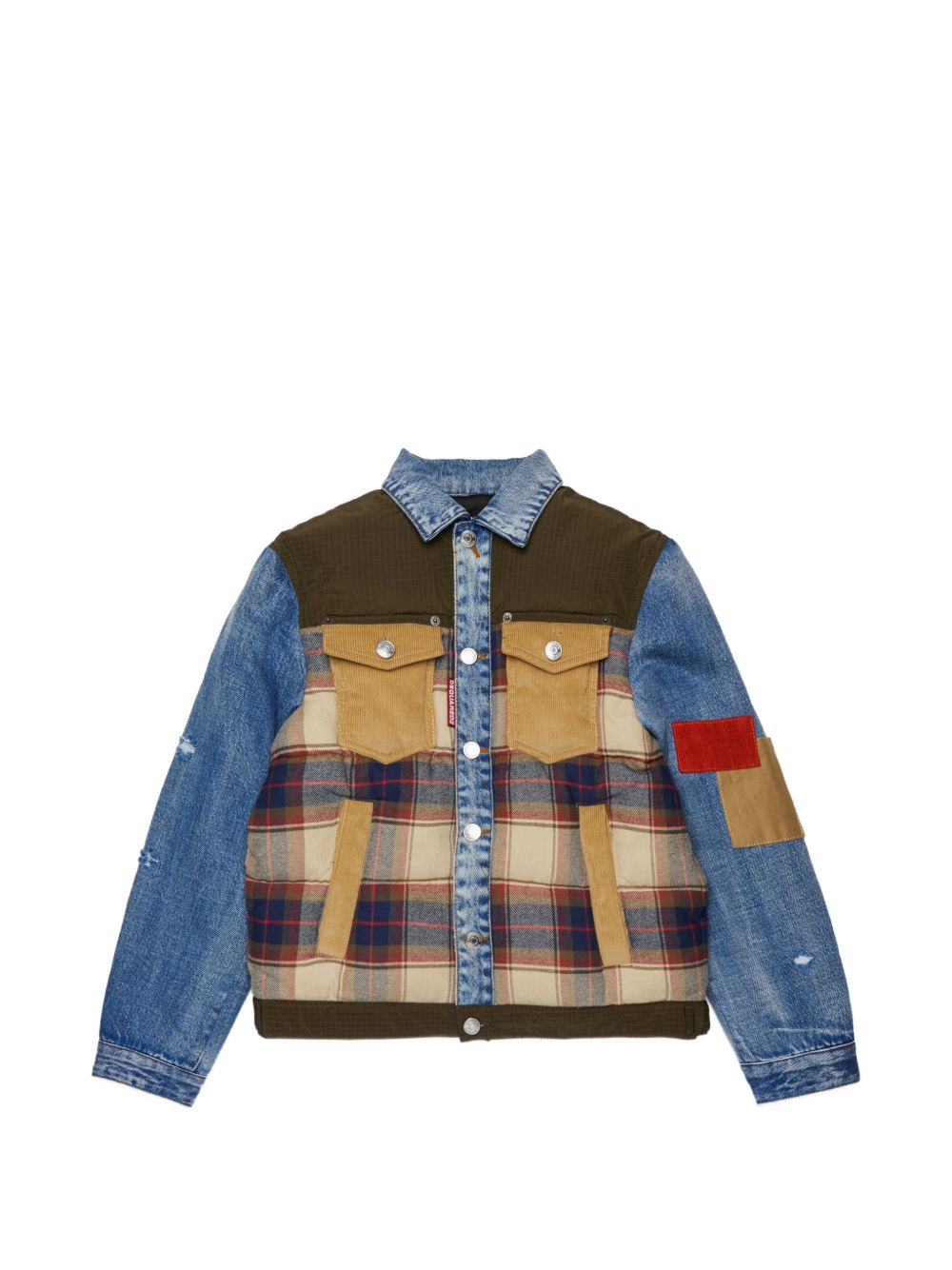 Giubbino Feather Gray DQ3414D0AIA DQ717 DSQUARED KIDS