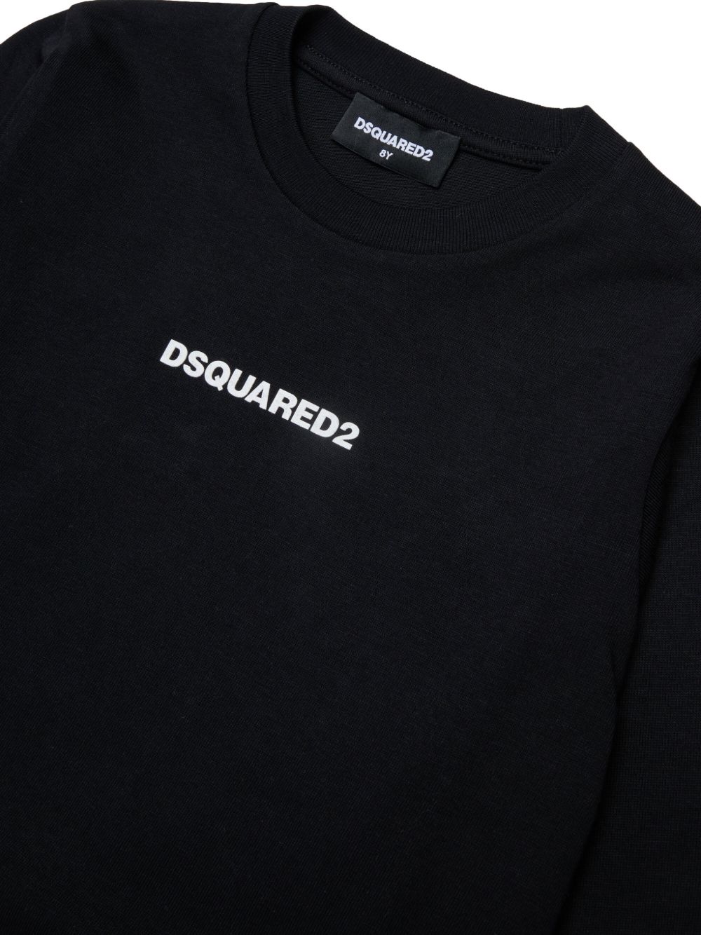T-shirt Nero DQ3430D0AIT DQ900 DSQUARED KIDS