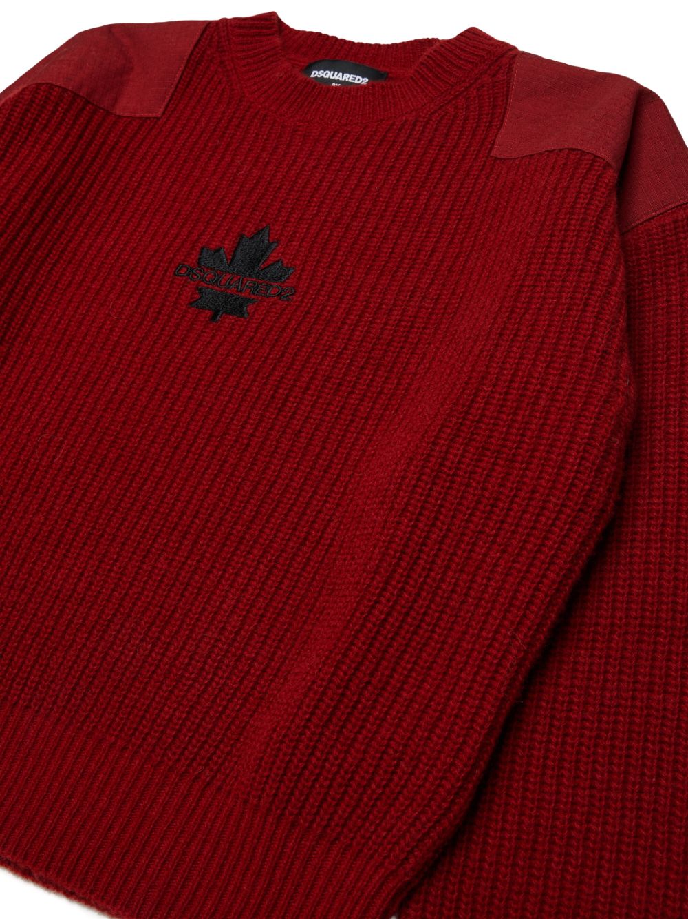 Maglione in Lana Rubin Red DQ3437D0AJD DQ452 DSQUARED KIDS