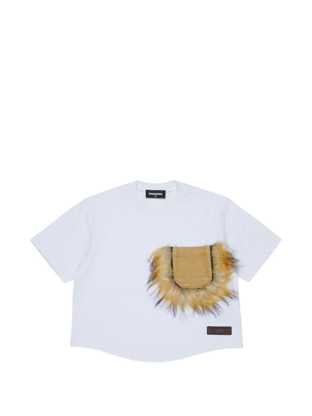 T-shirt Bianco DQ3467D0AJ7 DQ100 DSQUARED KIDS