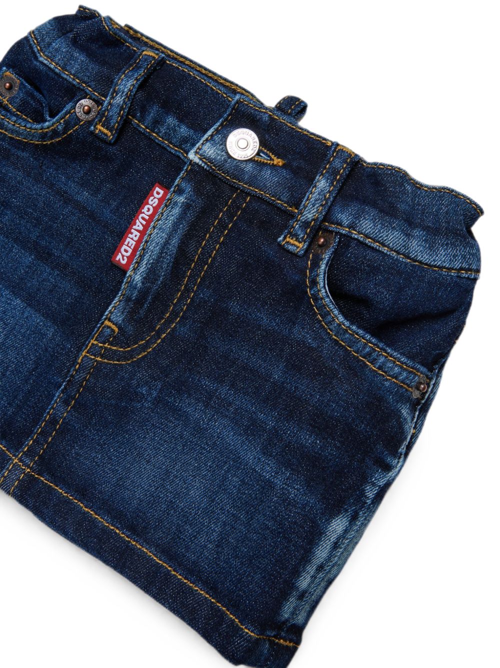 Gonna Blue Denim DQ3552D0AHY DQ01 DSQUARED KIDS