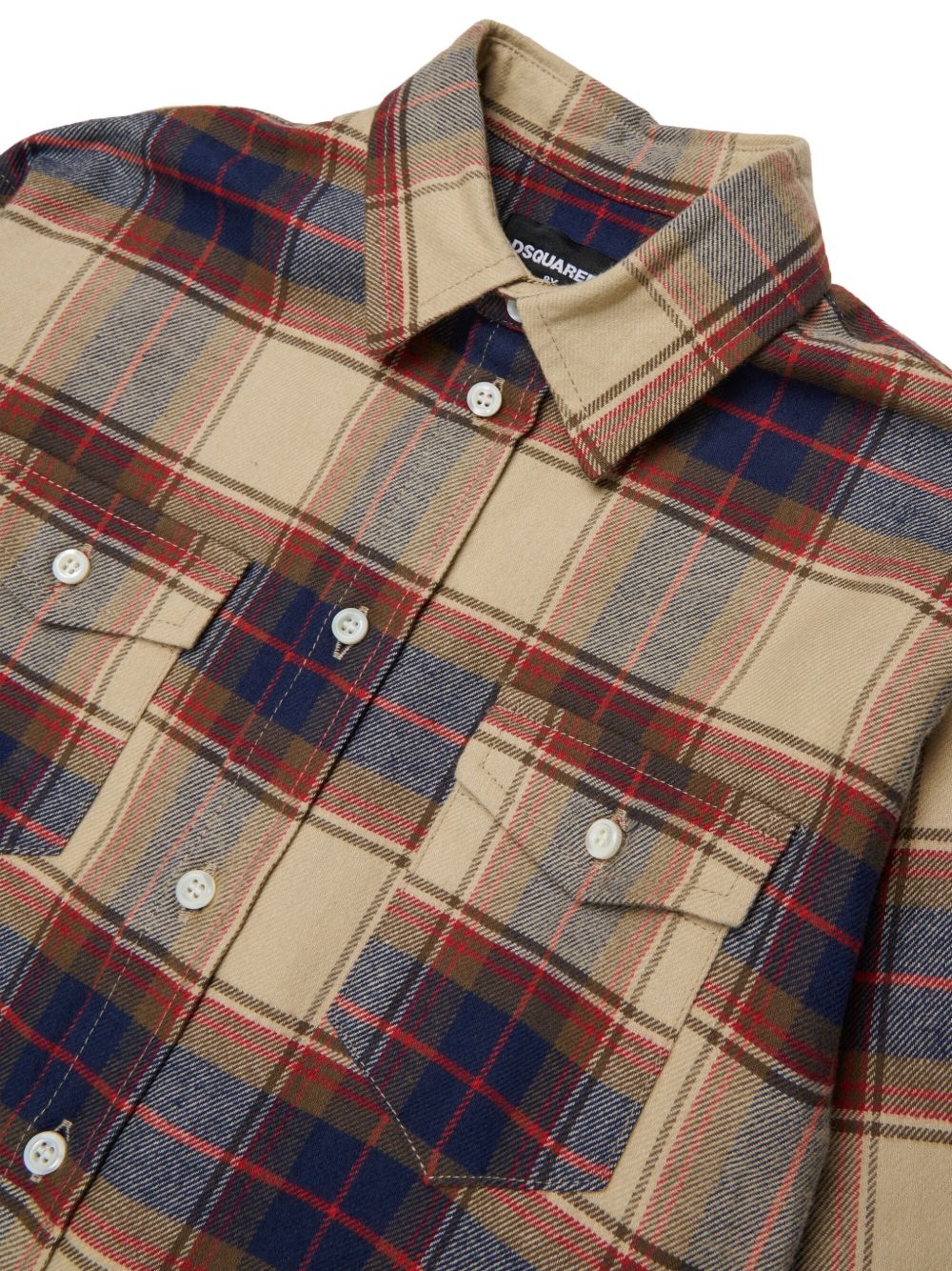 Camicia Feather Gray DQ3564D0AIA DQ717 DSQUARED KIDS