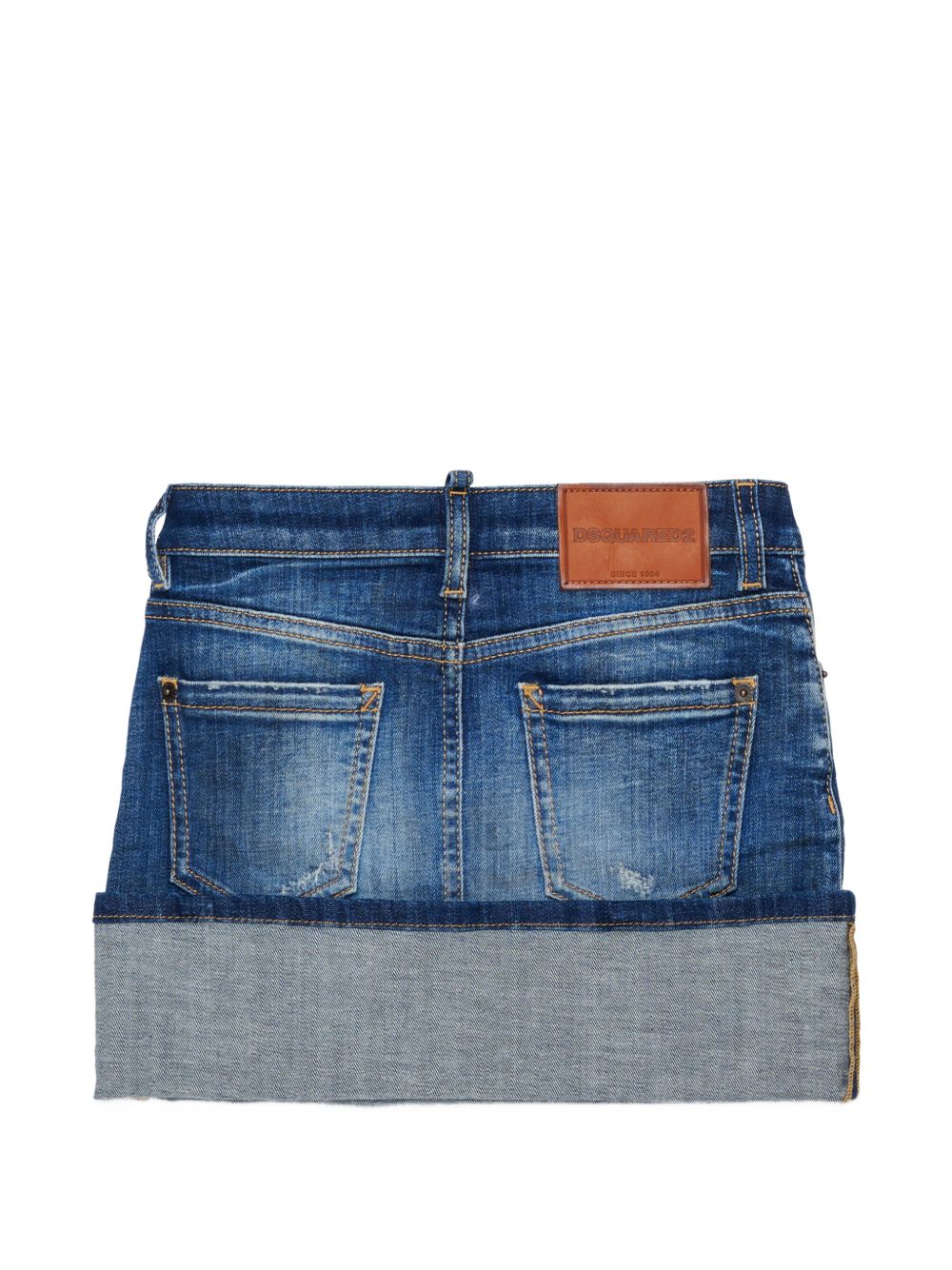 Gonna Blue Denim DQ3574D0AHW DQ01 DSQUARED KIDS
