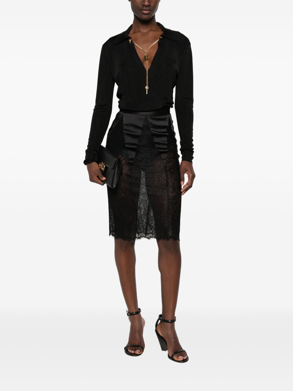 Body tricot Nero BK03S66E2 110 ELISABETTA FRANCHI