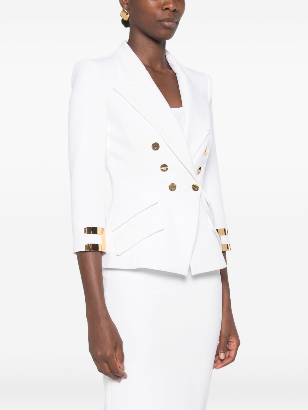 Giacca Avorio GI26866E2 360 ELISABETTA FRANCHI