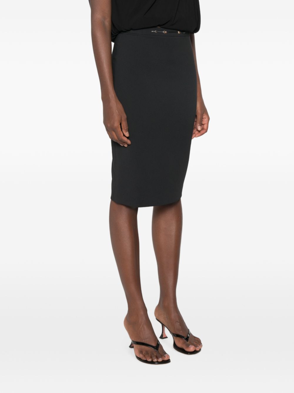 Gonna Nero GO22366E2 110 ELISABETTA FRANCHI