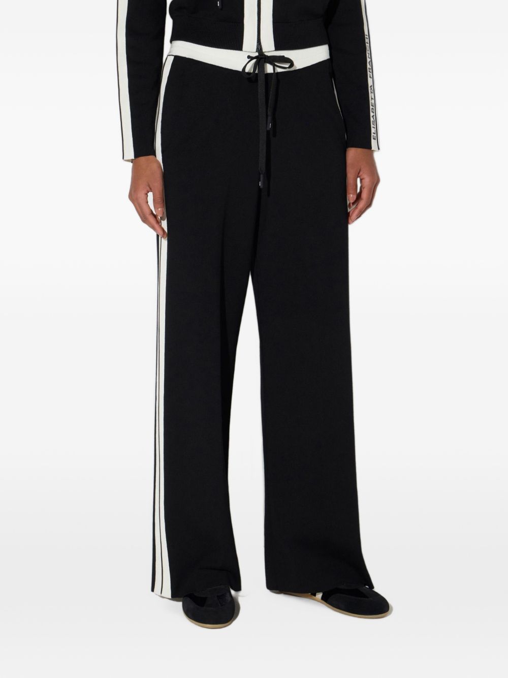 Pantalone tricot Nero/Burro KP75S66E2 685 ELISABETTA FRANCHI