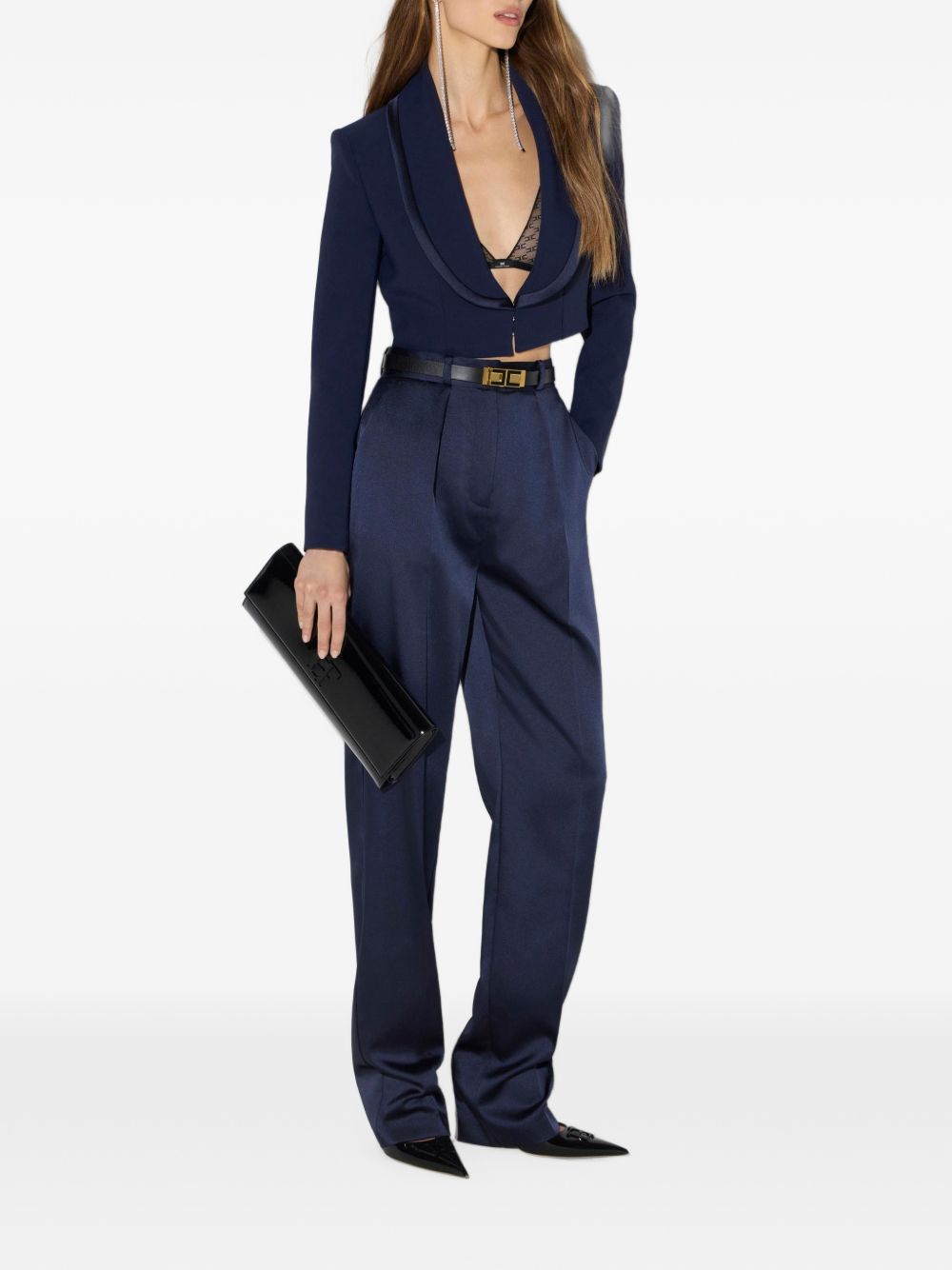 Pantalone Blu Notte PA18266E2 H88 ELISABETTA FRANCHI