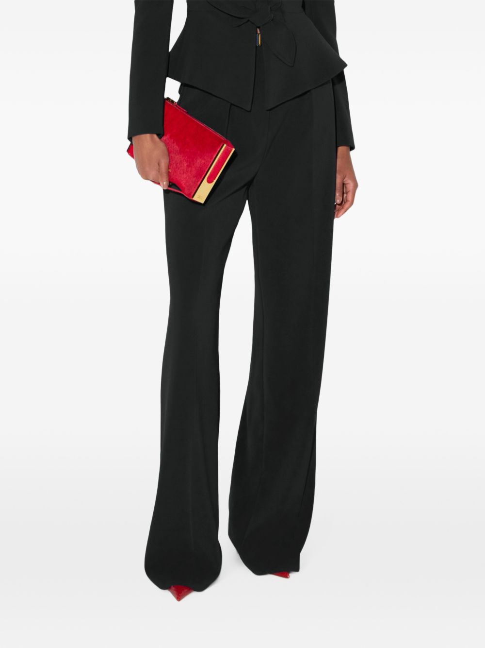 Pantalone con cintura Nero PA20766E2 110 ELISABETTA FRANCHI
