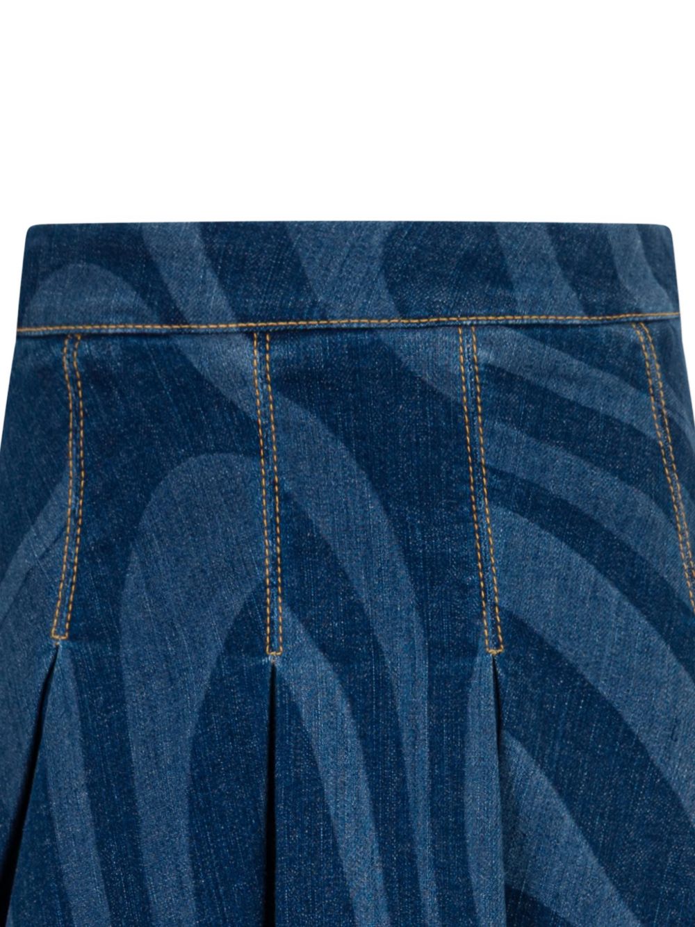 Gonna a motivi denim PZ7A61Z3664 620 EMILIO PUCCI KIDS