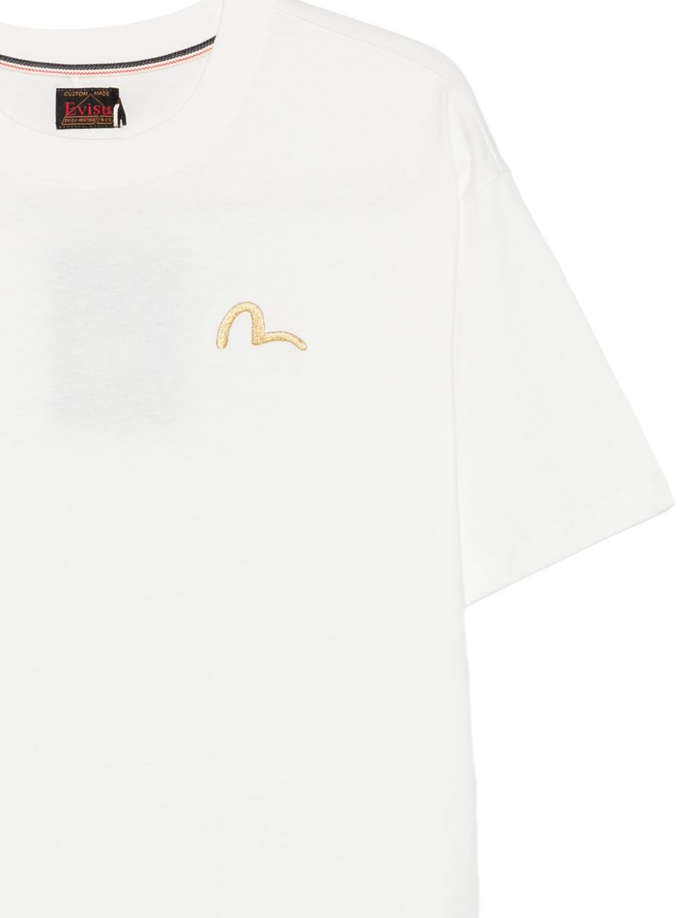 T-shirt Seagull Emb Bianco 2EAHTM5TS1183 WHTO EVISU