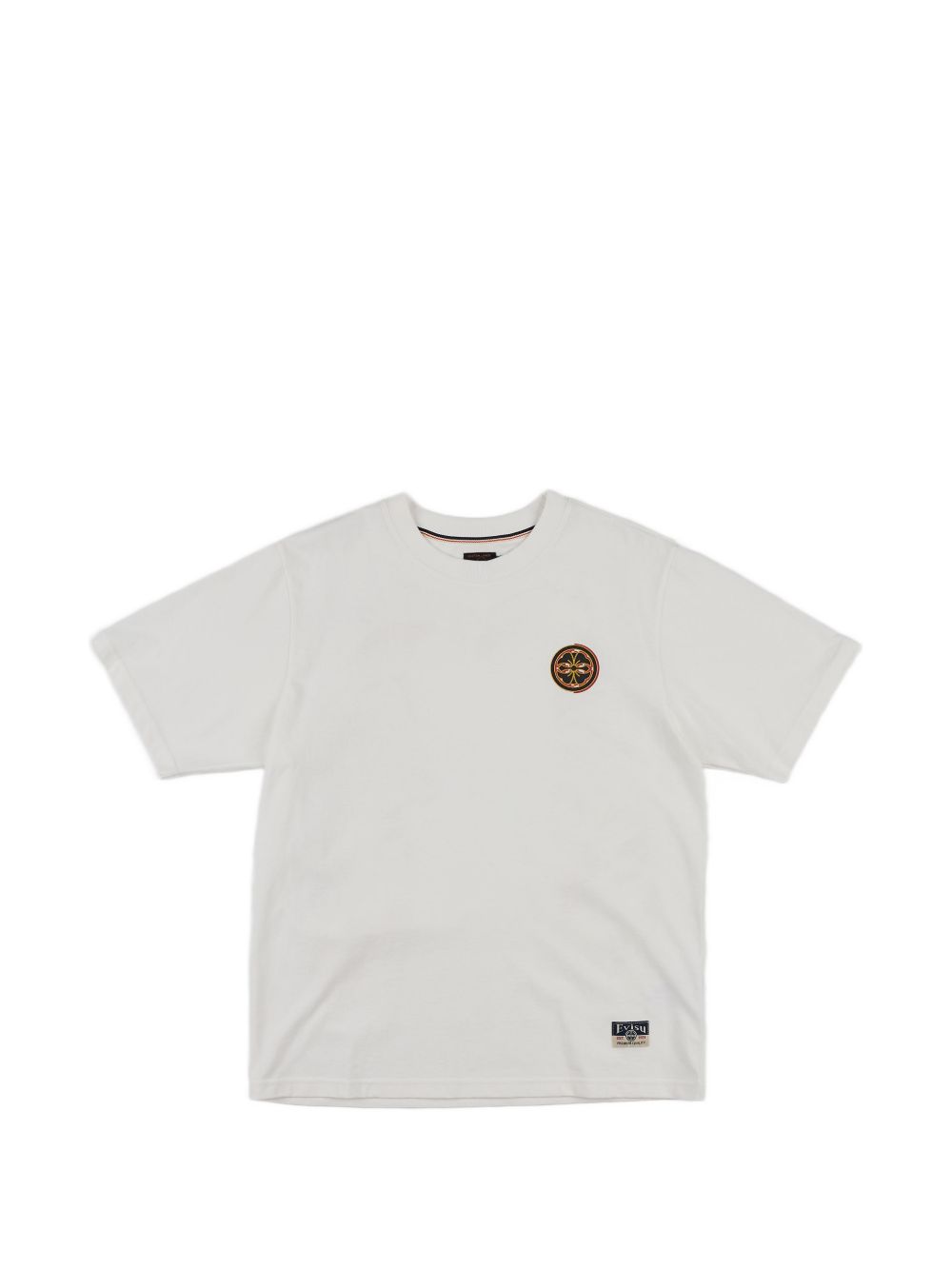 T-shirt Wave & Whale Daicock Bianco 2EAHTM6TS1130 WHTO EVISU
