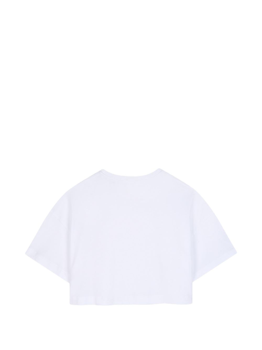 T-shirt in jersey, cotton from organic farming, maniche, givenchy logo ricamo at davanti. H31559 10P GIVENCHY KIDS