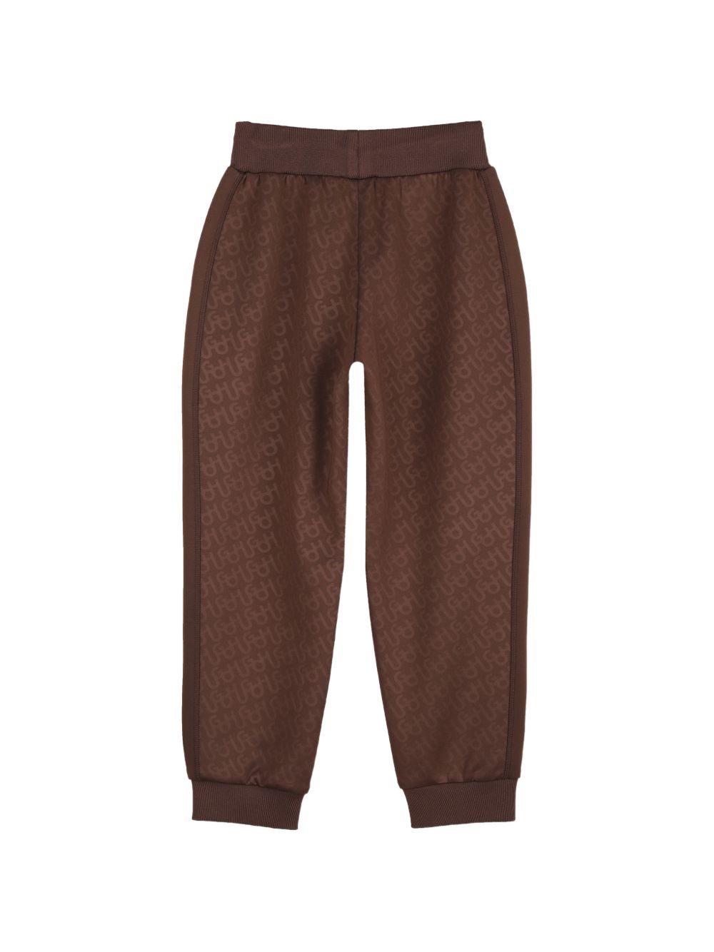 Polyester elastane jogging pantaloni, vita elastica con coulisse, side tasca, plain side stripes, all-over embossed monogram. Con sweatshirt g01229 G01210 33G HUGO KIDS