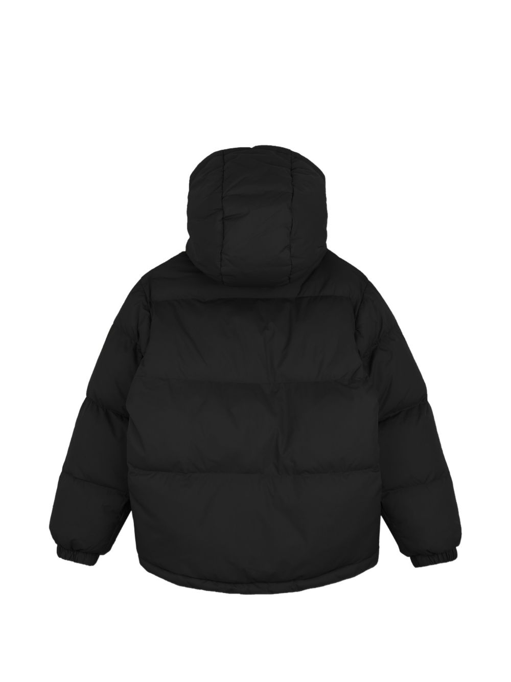 Con cappuccio padded jacket in recycled polyamide, rubber badge sul chest, press-stud tasche sul sides, elastico polsini, zip chiusura, invisible tasca inside. G01254 09B HUGO KIDS