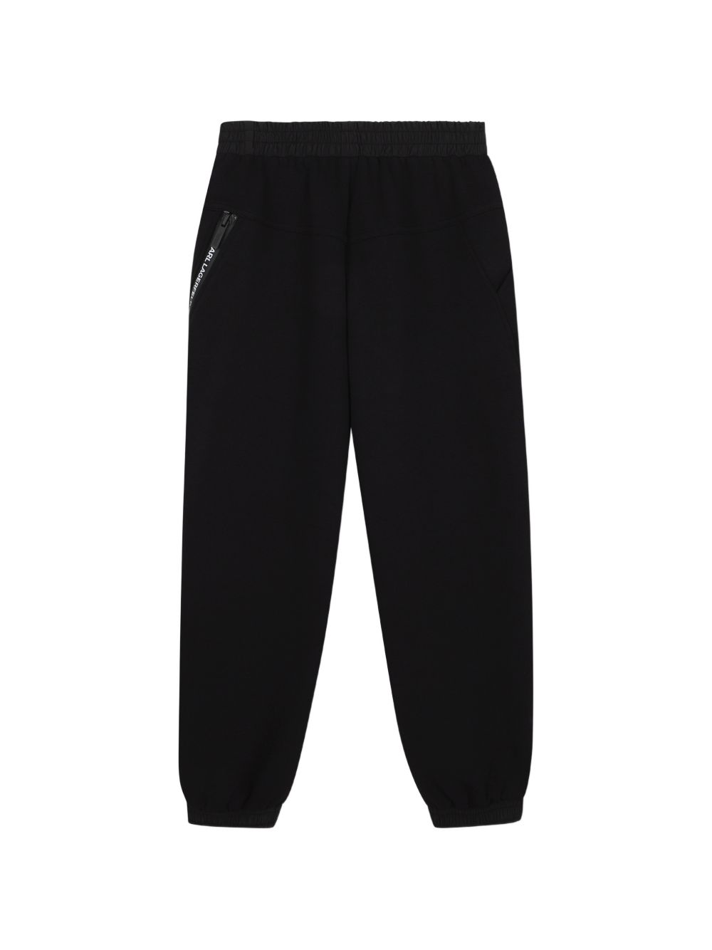 Double jersey pantaloni jogging. Tapered legs. Vita elastica in polyamide, leg bottoms in polyamide. Side cut-outs. Side zip e karl lagerfeld logo in high denisty. Z31385 09B KARL LAGERFELD KIDS