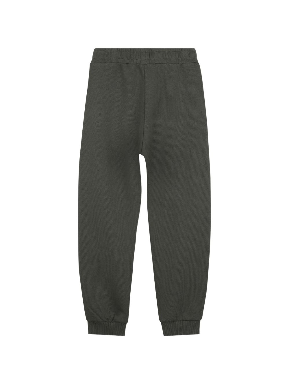 Sweat + pantaloni set in unbrushed fleece (100% cotton). Sweatshirt, branded ricamo on davanti. Jogging pantaloni con vita elastica, two side tasche, branded ricamo on davanti. K62039 64Q KENZO KIDS