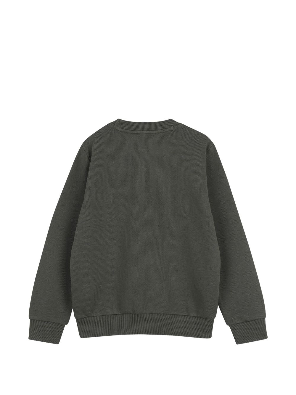 Sweat + pantaloni set in unbrushed fleece (100% cotton). Sweatshirt, branded ricamo on davanti. Jogging pantaloni con vita elastica, two side tasche, branded ricamo on davanti. K62039 64Q KENZO KIDS