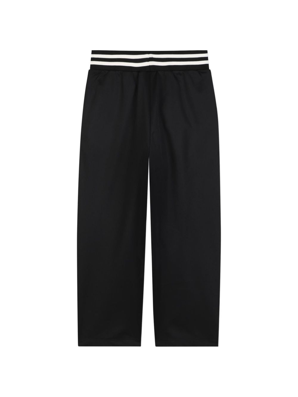 Pantalon in brushed pique (100% cotton), straight fit, vita elastica, two tasche e branded stampa on davanti. K62044 09B KENZO KIDS