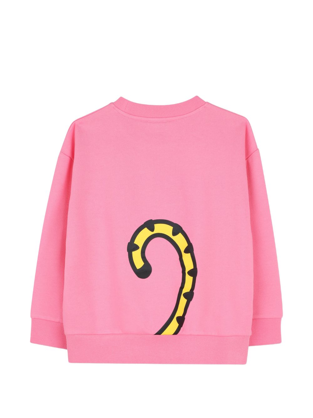 Sweatshirt in non-brushed fleece (100% cotton), branded stampa on davanti e retro. K62189 45A KENZO KIDS