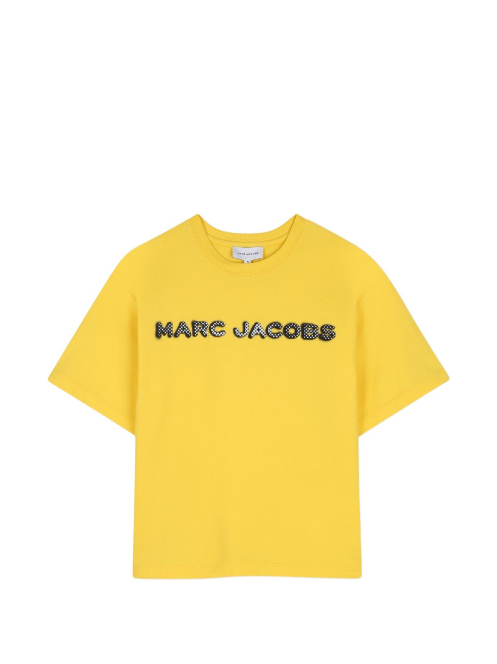 Organic cotton t-shirt in jersey, marc jacobs illustrazione sul davanti. W61025 526 MARC JACOBS KIDS