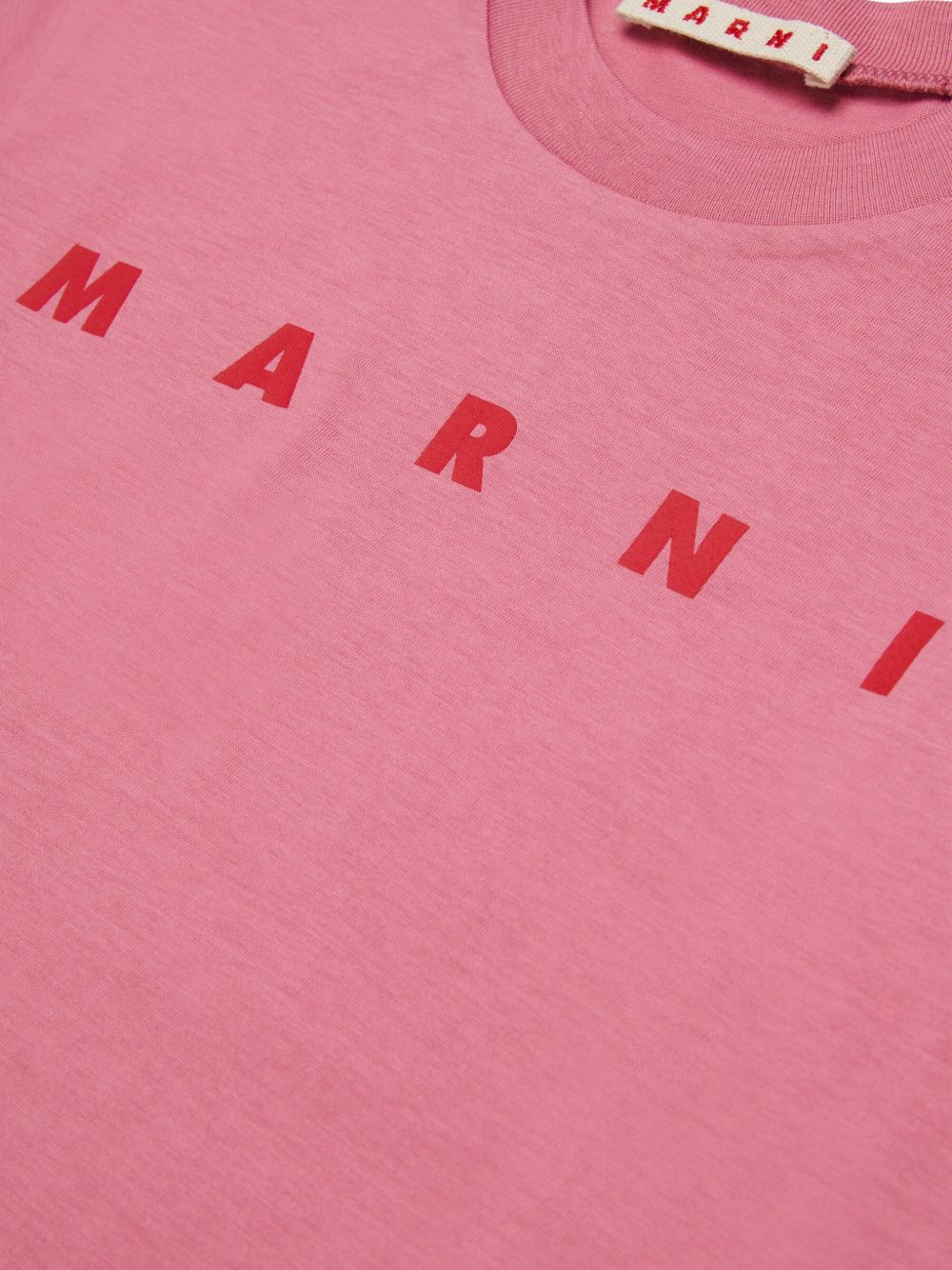 T-shirt Sweet Pink M01601M00RF 0M352 MARNI KIDS