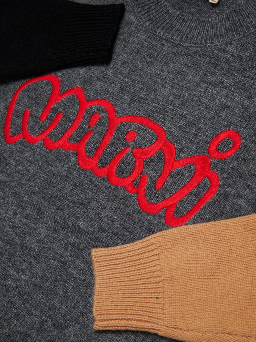 Maglione in Lana Charcoal Gray Melange M01871M00Y5 0M901 MARNI KIDS