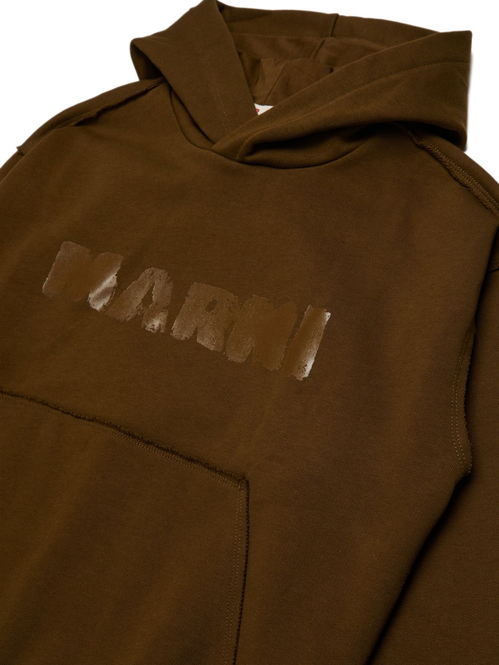 Felpa Wood Brown M01886M00YA 0M721 MARNI KIDS